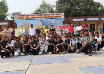 पीएम श्री जवाहर नवोदय विद्यालय मौली में कला पेंटिंग वर्कशॉप आयोजित