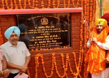 मंत्री ने किया रेलवे ओवरब्रिज का शिलान्यास