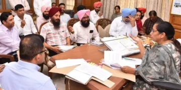 मंत्री ने की एस.सी./बी.सी. शिक्षक यूनियन पंजाब के साथ मीटिंग