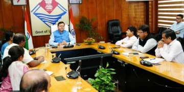 मुख्यमंत्री ने लांच की प्रवासी उत्तराखंड प्रकोष्ठ की वेबसाइट