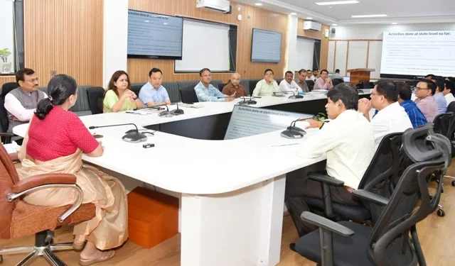 सीएस ने की मुख्य सचिव कॉन्फ्रेंस की तैयारियों की समीक्षा