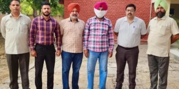 P.S.P.C.L. का हेड कैशियर रिश्वत लेते गिरफ्तार