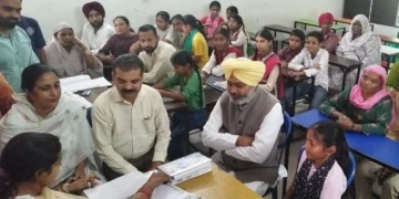 चीमा ने मेगा पीटीएम में की शिरकत