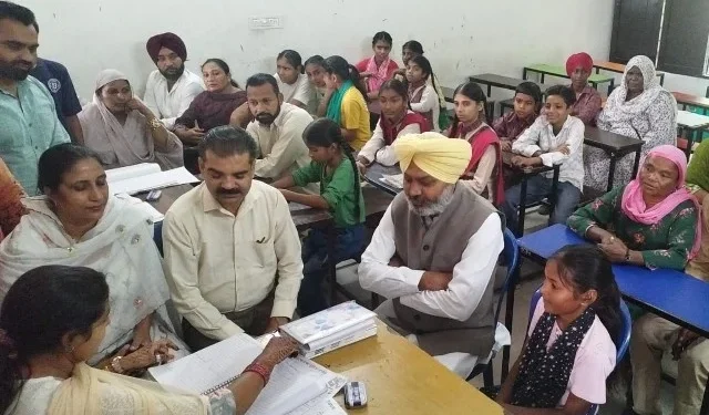 चीमा ने मेगा पीटीएम में की शिरकत