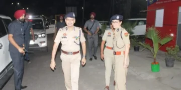 डीजीपी ने प्रदेश के नाकों और थानों का किया निरीक्षण