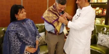 तकनीकी शिक्षा मंत्री ने कर्नाटक के उप-मुख्यमंत्री से भेंट की