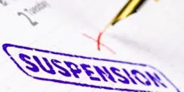 धान की खरीद कार्य में लापरवाही, 2 सस्पेंड