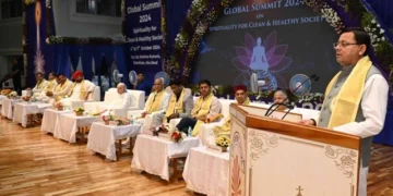 धामी ने ’ग्लोबल समिट-2024’ में लिया हिस्सा