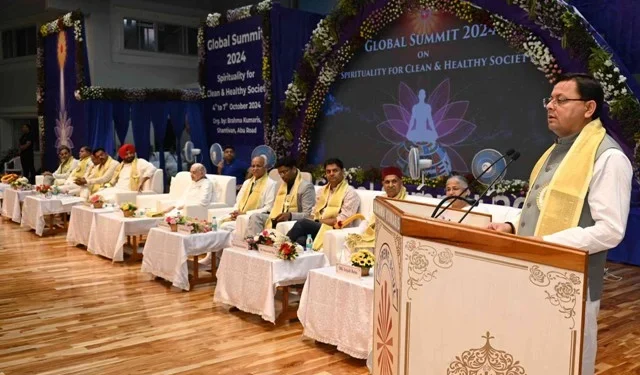 धामी ने ’ग्लोबल समिट-2024’ में लिया हिस्सा