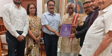 नवनिर्वाचित विधायकों की सूची राज्यपाल को सौंपी