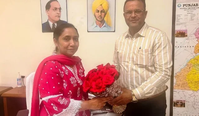 बैकफिंको चेयरमैन ने मंत्री डा. बलजीत कौर से की भेंट