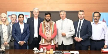 मुख्यमंत्री से जर्मनी के प्रतिनिधिमंडल ने की मुलाक़ात