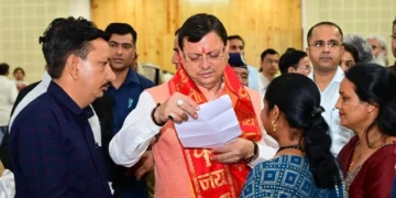 सीएम धामी ने सुनी जन समस्याएं