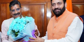 सीएम ने कैबिनेट मंत्री कृष्ण बेदी को करवाया पदभार ग्रहण