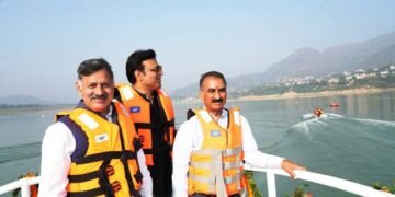 सीएम ने गोविंद सागर झील में वाटर स्पोर्ट्स का किया शुभारंभ