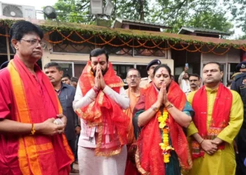 सीएम सैनी ने गुवाहाटी के मां कामाख्या मंदिर में की पूजा-अर्चना