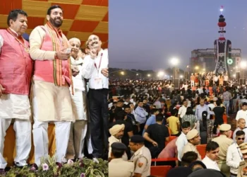 सीएम सैनी ने पंचकूला में किया रावण दहन