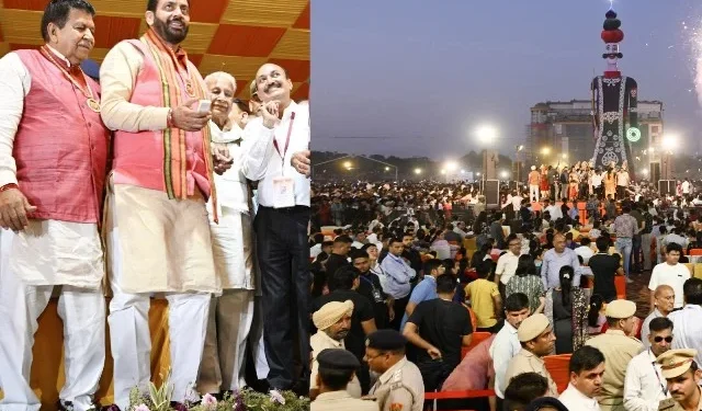 सीएम सैनी ने पंचकूला में किया रावण दहन