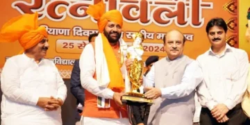 सीएम सैनी ने रत्नावली महोत्सव में की शिरकत