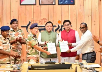 स्थानीय उत्पादों की आपूर्ति के लिए सरकार व I.T.B.P. में M.O.U.