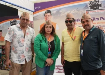 I.F.F.I.के फिल्म बाजार में उत्तराखंड पवेलियन बना आकर्षण का केंद्र