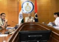 अपराध पर नकेल कसने के लिए डीजीपी ने की हाईलेवल मीटिंग