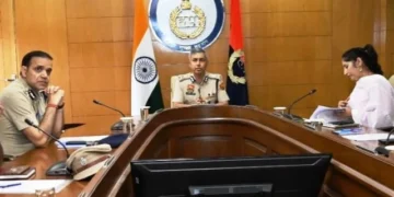 अपराध पर नकेल कसने के लिए डीजीपी ने की हाईलेवल मीटिंग