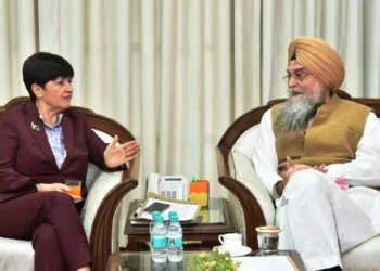 चेक गणराज्य की राजदूत ने स्पीकर से की मुलाकात