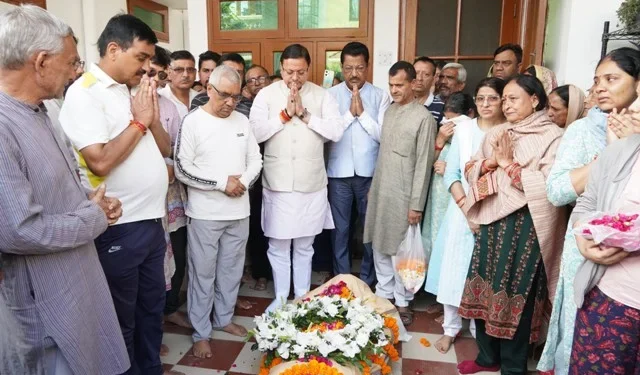 धामी ने पत्रकार जुयाल के निधन पर शोक प्रकट किया