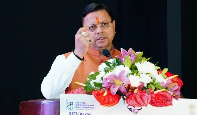 धामी ने स्किल कौशल विकास व रोजगार कॉन्क्लेव में लिया हिस्सा