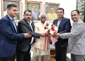 बिहार फाउंडेशन के डेलिगेशन ने की राज्यपाल से मुलाकात