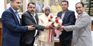 बिहार फाउंडेशन के डेलिगेशन ने की राज्यपाल से मुलाकात