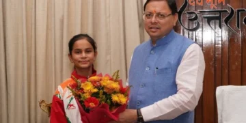 मुक्केबाज दीपाली ने की सीएम से भेंट