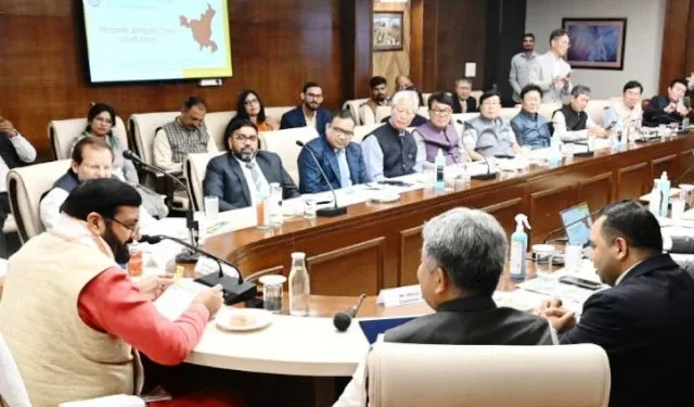 मुख्यमंत्री से दक्षिण कोरिया के प्रतिनिधिमंडल ने की मुलाकात