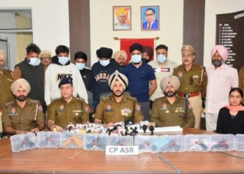 मुठभेड़ में लंडा गैंग के दो गैंगस्टर काबू, 7 हथियार बरामद