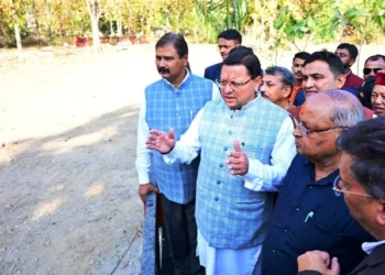 सीएम धामी ने किया सिटी फॉरेस्ट का लोकार्पण