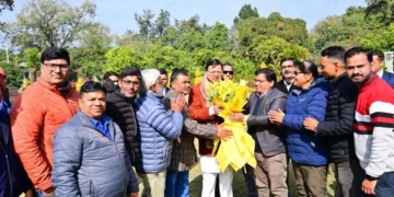 उत्तरांचल प्रेस क्लब की कार्यकारिणी ने की सीएम से मुलाकात