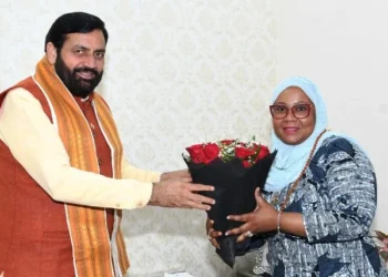 तंजानिया के प्रतिनिधिमंडल ने सीएम सैनी से की मुलाकात