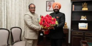 मुख्य निर्वाचन अधिकारी ने की राज्यपाल से मुलाकात