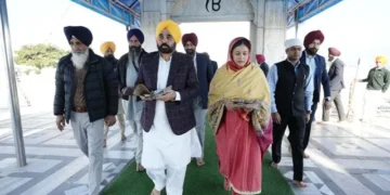 मुख्यमंत्री ने गुरुद्वारा श्री बभौर साहिब में मत्था टेका