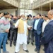 विज ने किया निर्माणाधीन बैंक स्क्वायर का निरीक्षण