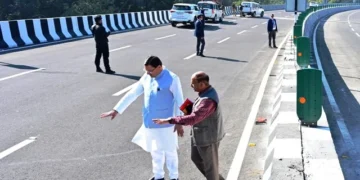 सीएम ने किया दिल्ली-देहरादून, एक्सप्रेस वे का निरीक्षण