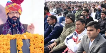 सीएम ने महाराजा सूरजमल की प्रतिमा का किया अनावरण