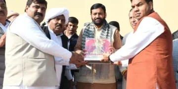 सीएम से मिले ब्राह्मण समाज के प्रतिनिधि