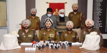 सीमा पार से संचालित नशा तस्करी मॉड्यूल का भंडाफोड़