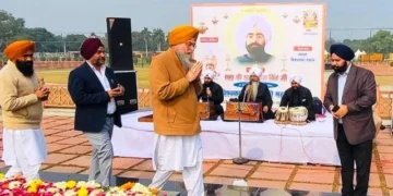 स्पीकर संधवां ने पूर्व राष्ट्रपति ज्ञानी जैल सिंह को श्रद्धांजलि अर्पित की