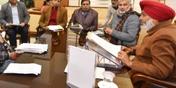कैबिनेट मंत्रियों ने की वन विभाग वर्कर यूनियन से मुलाकात