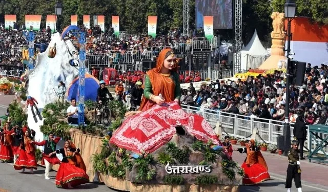 गणतंत्र दिवस परेड में उत्तराखंड की झांकी को मिला तीसरा स्थान