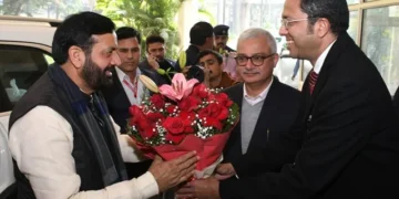 नववर्ष पर आईएएस अफसरों ने किया लंच का आयोजन