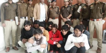 नूंह पुलिस के हत्थे चढ़े 15 साइबर ठग